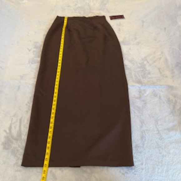 Marina Women's Maxi Lined Skirt With Slit Back 10 - Picture 5 of 16